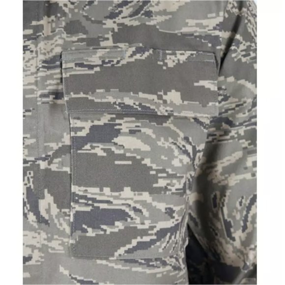 💕 Woman's utility Coat Air Force Camouflage Pattern - Picture 2 of 14